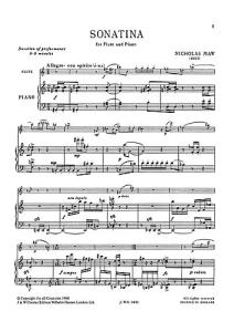 Nicholas Maw: Sonatina