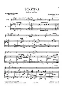 Nicholas Maw: Sonatina