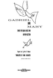 John Høybye: Gabriel And Mary