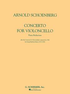 Arnold Schoenberg: Concerto For Violoncello