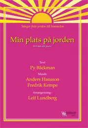 Min plats på jorden - SSA, Piano