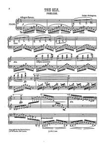 Palmgren: The Sea Prelude for Piano