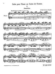 Joseph Jongen: Suite For Piano Op.60