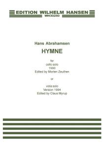 Hans Abrahamsen: Hymne (Viola or Cello)