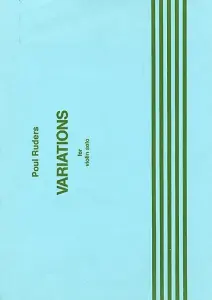 Poul Ruders: Variations For Violin Solo