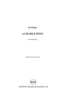 Bo Holten: A Cradle Song