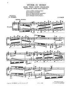 J.S.Bach/Walter Rummel: Hurl Them Down Headlong