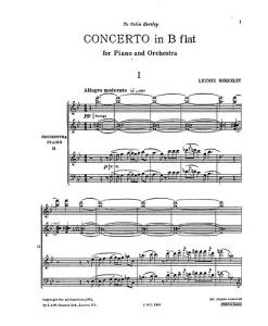 Lennox Berkeley: Piano Concerto In B Flat Op.29 (2 Piano Reduction)