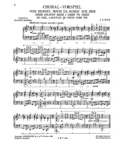 J.S.Bach: From Heaven High I Come To Thee