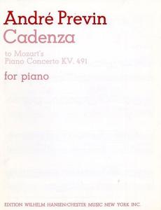 Previn Cadenza To Mozart's Piano Concerto In C Minor K.491