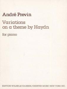 Previn Haydn Variations Piano