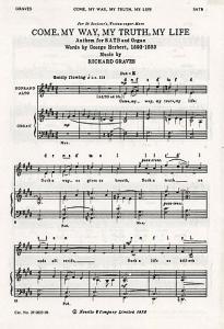 Richard Graves: Come, My Way, My Truth My Life