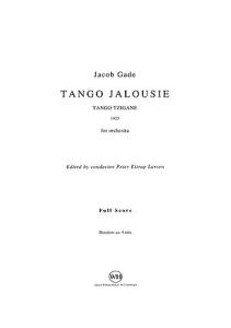 Jacob Gade: Tango Jalousie (Score)