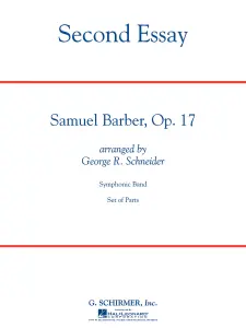 Samuel Barber: Second Essay Cb Full Score (Arranged For Concert Band)