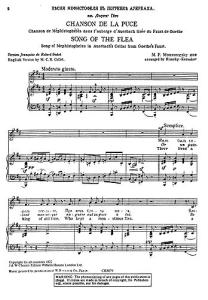 Modest Mussorgsky: Song Of The Flea (Baritone/Piano)