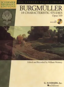 Johann Friedrich Burgm&uuml;ller: 18 Characteristic Studies Op.109 - Schirmer Perform