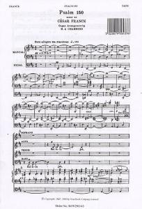 Cesar Franck: Psalm 150 (O Praise God In His Holiness)