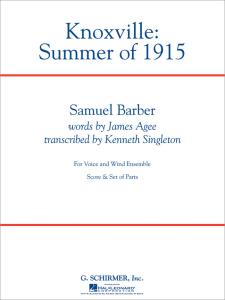 Knoxville: Summer Of 1915 - Full Score