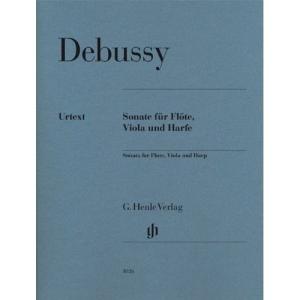 Claude Debussy: Sonata For Flute, Viola And Harp