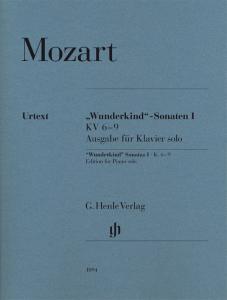 Wolfgang Amadeus Mozart: Wunderkind" Sonatas Volume 1 K.6-9 - Piano Solo"