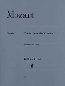 Wolfgang Amadeus Mozart: Piano Variations