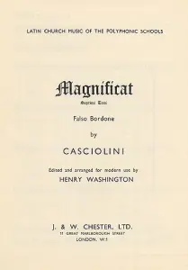 Claudio Casciolini: Magnificat Tone VII