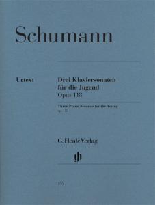 Robert Schumann: Three Piano Sonatas For The Young Op.118 - Urtext