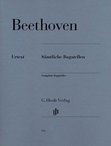 Ludwig van Beethoven: Complete Bagatelles (Henle Edition)
