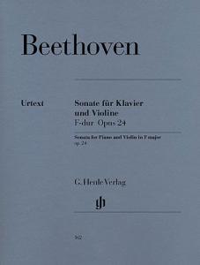 Ludwig Van Beethoven: Spring Sonata In F Op.24 (Henle Urtext Edition)