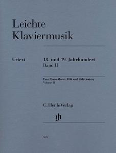 Easy Piano Music - 18th And 19th Centuries - Volume II