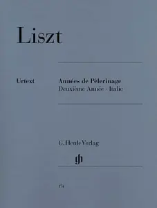 Franz Liszt: Années De Pèlerinage Deuxième Année - Italie