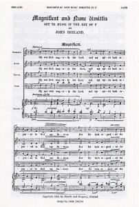 John Ireland: Magnificat And Nunc Dimittis In F