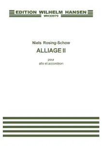 Niels Rosing-Schow: Alliage II (Player's score)