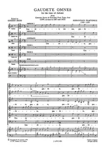 Michael Praetorius: Gaudete Omnes