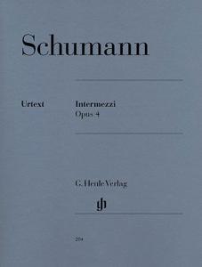 Robert Schumann: Intermezzi Op.4 (Piano)