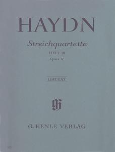 Franz Joseph Haydn: String Quartets Volume III, op. 17