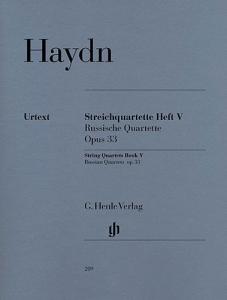 Franz Joseph Haydn: String Quartets - Volume V Op.33 'Russian Quartets' (Henle U