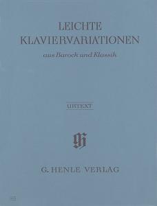 Leichte Klaviervariationen Aus Barock Und Klassik
