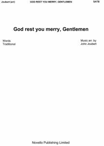 John Joubert: God Rest You Merry, Gentlemen (SATB)