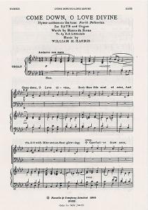 William H. Harris: Come Down, O Love Divine