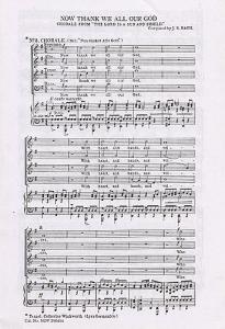 Bach, JS: Now Thank We All Our God