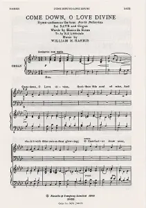 William H. Harris: Come Down, O Love Divine