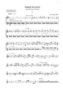 Per Nørgård: Three Scenes (Parts)