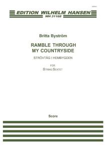 Britta Byström: Ramble Through My Countryside (Score)