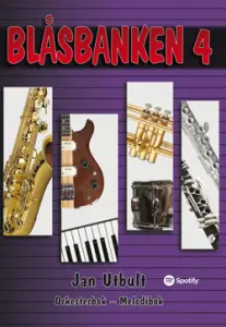 Bl&aring;sbanken 4: St&auml;mma 3 i Bb, Tenorsax/Baryton G-klav