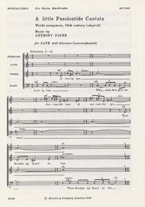 Anthony Payne: A Little Passiontide Cantata