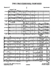 Two Processional Fanfares - Octet (Just Brass No.6)