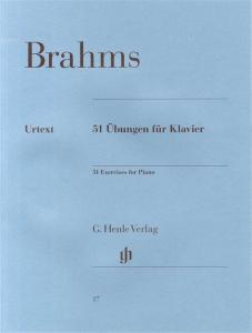 Johannes Brahms: 51 Exercises For Piano