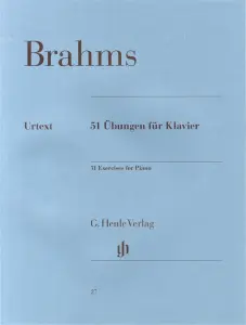 Johannes Brahms: 51 Exercises For Piano