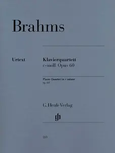 Johannes Brahms: Piano Quartet In C Op.60 (Henle Uertext Edition)